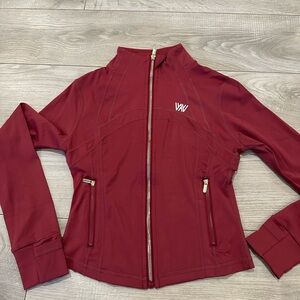 Women's gold zipper Jacket